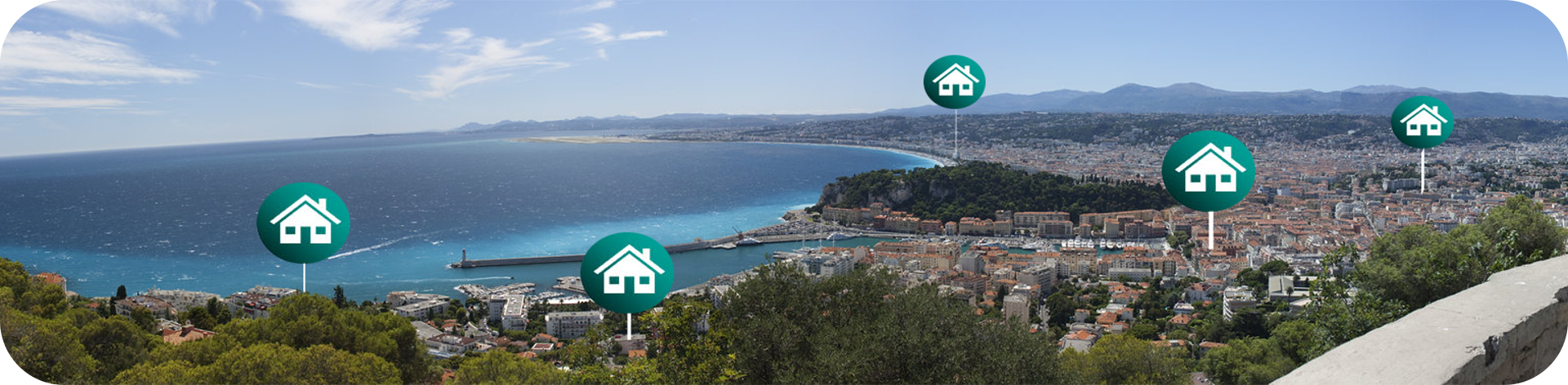 Investissement locatif Cote d'azur - Achat appartement locatif Nice